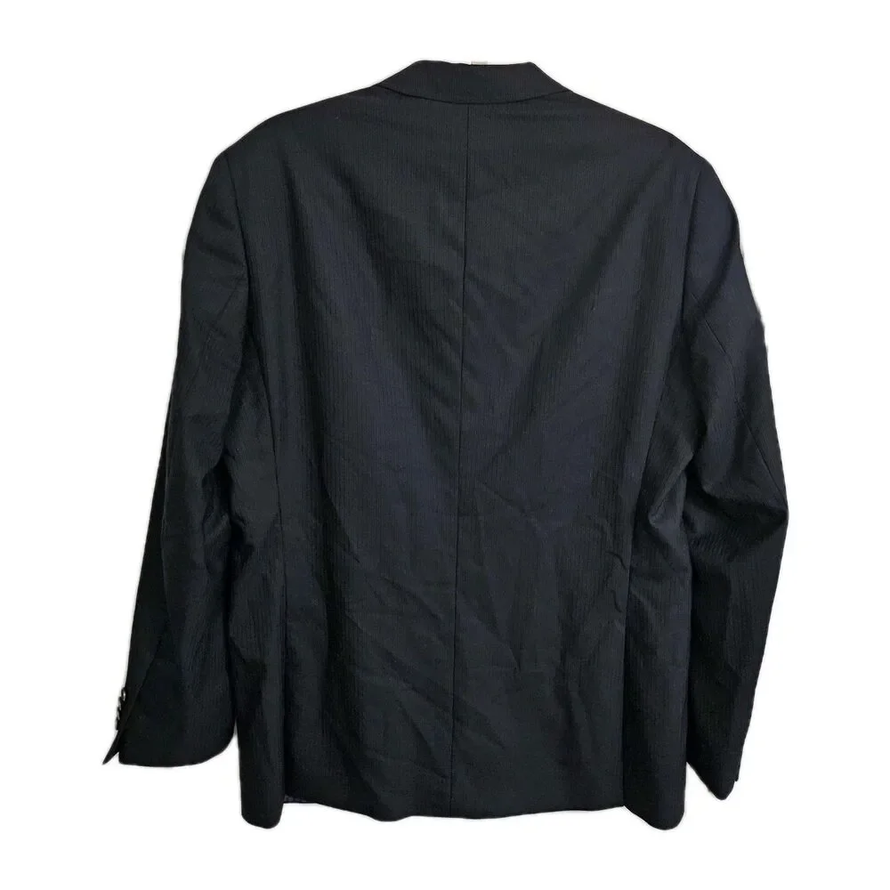 Ted Baker Endurance Blazer Mens Black 40R Wool Silk Jarrett Suit Sport Coat NWT